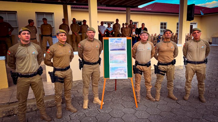 Polícia Militar de SC inaugura obras e melhorias na APMT com investimento de R$ 1,3 milhão